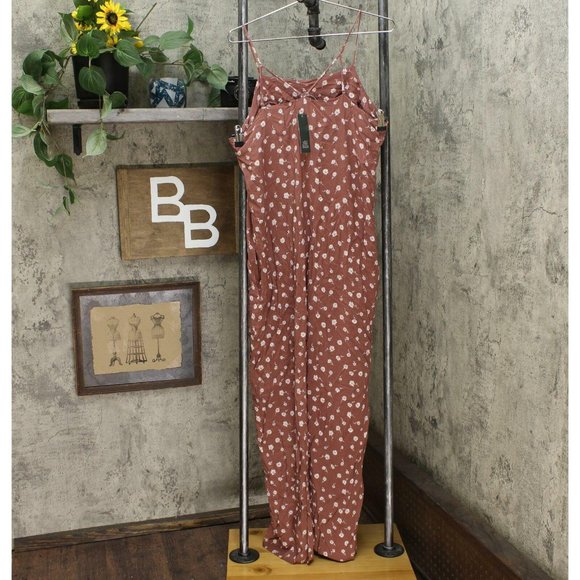 NWT Wild Fable Waistless Jumpsuit Large Cinnamon - Picture 5 of 7
